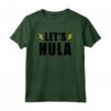 EAT SLEEP HULA HOOPING HULLERN - Divertente Maglietta per Bambini, Ragazze e Donne - Regalo Originale per Compleanno o Natale