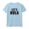 EAT SLEEP HULA HOOPING HULLERN - Divertente Maglietta per Bambini, Ragazze e Donne - Regalo Originale per Compleanno o Natale