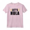 EAT SLEEP HULA HOOPING HULLERN - Divertente Maglietta per Bambini, Ragazze e Donne - Regalo Originale per Compleanno o Natale
