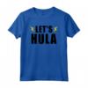 EAT SLEEP HULA HOOPING HULLERN - Divertente Maglietta per Bambini, Ragazze e Donne - Regalo Originale per Compleanno o Natale