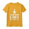 Guarda Mamma Lama Hula Hooping Divertente Alpaca Hooping Fanatico Maglietta - Ideale per Allenamento e Feste a Tema Hula Hoop