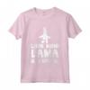 Guarda Mamma Lama Hula Hooping Divertente Alpaca Hooping Fanatico Maglietta - Ideale per Allenamento e Feste a Tema Hula Hoop