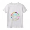 Donna My Therapist Is A Circle Loves Hula Hooping Allenamento Hooping Maglietta con Collo a V - Design a Cerchio per Amanti dell'Hula Hoop