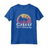 Gatti e Hula Hooping - Cerchio per Gatti e Hula, Maglietta Uomo o Donna Design Retrò Vintage - Ideale come Regalo Divertente