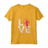 Donna Love Hula Hooping - Maglietta Hula Hoop Danza con Collo a V - Perfetto Regalo per Ballerine e Artisti Hula Hoop