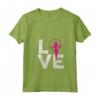 Donna Love Hula Hooping - Maglietta Hula Hoop Danza con Collo a V - Perfetto Regalo per Ballerine e Artisti Hula Hoop