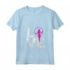 Donna Love Hula Hooping - Maglietta Hula Hoop Danza con Collo a V - Perfetto Regalo per Ballerine e Artisti Hula Hoop