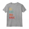 Divertente regalo Hula Hooping - Eat Sleep Hula Hooping Ripetizione Maglietta - Ideale per Compleanno