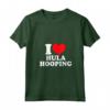 Donna Amo l'Hula Hooping - Maglietta con Collo a V Personalizzata - Regalo Unico per San Valentino o Compleanno