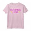 HOOPING LOVE - Hula Hooping Danza Fitness Maglietta - Regalo per Donne, Bambini, e Amici