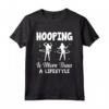 Hooping è più di uno stile di vita - Hula Hooping Dice Fan Maglietta - Eat Sleep Hula Repeat - Ideale per Allenamento e Feste a Tema