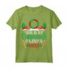 Hooping Christmas Pajama Shirt - Hula Hoop Dancing Xmas Party Maglietta - Lightweight Fun Xmas Attire
