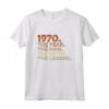 Compleanno Regalo Vintage T-Shirt 1970 - The Man The Myth The Legend - Ideale per Uomini Speciali - Divertente Regalo di Compleanno Retro