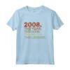 Compleanno Regalo Vintage T-Shirt 2008 - The Year Man Myth Legend - Idea Divertente Compleanno Uomo
