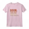 Compleanno Regalo Vintage T-Shirt 2008 - The Year Man Myth Legend - Idea Divertente Compleanno Uomo