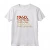 Compleanno Regalo Vintage T-Shirt 1960 - The Man Myth Legend - Idea Divertente per Uomini del 1960