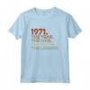 Compleanno Regalo Vintage T-Shirt 1971 - The Man Myth Legend - Idea Divertente per Uomo Retro Compleanno