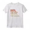 Compleanno Regalo Vintage T-Shirt 1971 - The Man Myth Legend - Idea Divertente per Uomo Retro Compleanno
