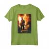 Lucasfilm Indiana Jones Kingdom of the Crystal Skull Poster Maglietta - Official HapTiger Merchandise for Family - Adventure Movie Tee Shirt