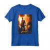 Lucasfilm Indiana Jones Kingdom of the Crystal Skull Poster Maglietta - Official HapTiger Merchandise for Family - Adventure Movie Tee Shirt