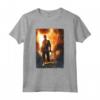 Lucasfilm Indiana Jones Kingdom of the Crystal Skull Poster Maglietta - Official HapTiger Merchandise for Family - Adventure Movie Tee Shirt