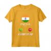 India Bandiera Souvenir - Maglietta India sta chiamando - Ideale per Viaggio o Orgoglio Indiano