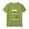India Bandiera Souvenir - Maglietta India sta chiamando - Ideale per Viaggio o Orgoglio Indiano