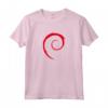 Linuxlover Tee Debian Spiral Logo - Maglietta Open Source per Appassionati di Linux - Ideale per Compleanni, Natale e Festa del Papà