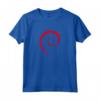 Linuxlover Tee Debian Spiral Logo - Maglietta Open Source per Appassionati di Linux - Ideale per Compleanni, Natale e Festa del Papà