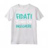 Fidati Sono Un Ingegnere - Maglietta Regalo Laurea Ingegneria - Ideale per Neo Laureato - Marca HapTiger