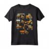 Construction Funny Excavator Bulldozer Wrecking Steamroller Maglietta - Design Divertente per Appassionati di Veicoli da Costruzione - Regalo Ideale per gli Amanti dell'Uumorismo e dei Motori