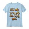 Construction Funny Excavator Bulldozer Wrecking Steamroller Maglietta - Design Divertente per Appassionati di Veicoli da Costruzione - Regalo Ideale per gli Amanti dell'Uumorismo e dei Motori