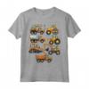 Construction Funny Excavator Bulldozer Wrecking Steamroller Maglietta - Design Divertente per Appassionati di Veicoli da Costruzione - Regalo Ideale per gli Amanti dell'Uumorismo e dei Motori