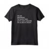 Divertente Ingegnere Just Assume I'm Always Right - Maglietta Regalo con Taglio Classico e Doppia Cucitura