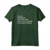 Divertente Ingegnere Just Assume I'm Always Right - Maglietta Regalo con Taglio Classico e Doppia Cucitura