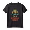 Keep Calm Sono un Ingegnere Meccanico - Maglietta Ideale per Compleanno o Natale - Regalo per Appassionati del Lavoro