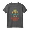 Keep Calm Sono un Ingegnere Meccanico - Maglietta Ideale per Compleanno o Natale - Regalo per Appassionati del Lavoro