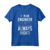 I'm an Engineer - Funny Industrial Engineering Computer Civil Maglietta - Cool Math and Construction Quote Apparel for Programmers and Developers
