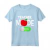 Modalità Insegnante On T-Shirt - Primo Giorno di Scuola Insegnante Maglietta - Ideale per Insegnanti delle Scuole Elementari