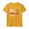 Magliette da regalo per insegnanti di Break Dance - Miglior Insegnante di Danza Mai HapTiger T Shirt - Ideale per Mostrare Apprezzamento