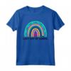 Felice Ultimo Giorno di Scuola Insegnante Bambini Laurea Arcobaleno Maglietta - Simpatico Regalo di Laurea per Bambini - Ideale per Celebrare l'Ultimo Giorno di Scuola