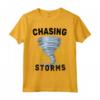 Inseguendo Tempeste - Cacciatore di Tempeste - Meteorologo Tornado Maglietta - Abbigliamento per Appassionati di Meteorologia e Amanti della Natura