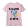 Inseguendo Tempeste - Cacciatore di Tempeste - Meteorologo Tornado Maglietta - Abbigliamento per Appassionati di Meteorologia e Amanti della Natura