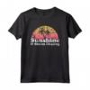 Sole e Tempesta Inseguimento Maglietta - Design Vintage Retrò - Regalo Unico per Uomini, Donne, Ragazzi e Ragazze