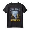 Inseguendo Tempeste - Cacciatore di Tempeste - Meteorologo Tornado Maglietta - Abbigliamento Vintage per Appassionati della Natura