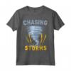 Inseguendo Tempeste - Cacciatore di Tempeste - Meteorologo Tornado Maglietta - Abbigliamento Vintage per Appassionati della Natura