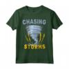 Inseguendo Tempeste - Cacciatore di Tempeste - Meteorologo Tornado Maglietta - Abbigliamento Vintage per Appassionati della Natura