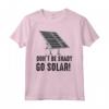 Energia Rinnovabile - Maglietta Tecnico Installatore Pannello Solare - Ideale per Appassionati di Energia Solare