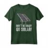 Energia Rinnovabile degli Uomini - Maglietta Tecnico dell'Installatore del Pannello Solare - Ideale per Appassionati di Energia Solare e Rinnovabile