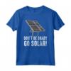 Energia Rinnovabile degli Uomini - Maglietta Tecnico dell'Installatore del Pannello Solare - Ideale per Appassionati di Energia Solare e Rinnovabile